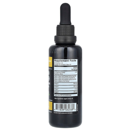 Lemon-flavored Omega 3-6-7-9 supplement image