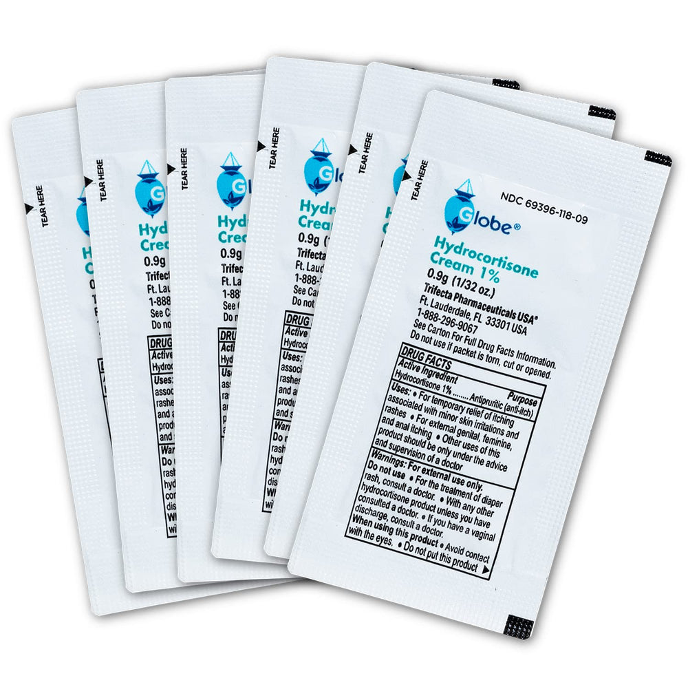 Globe brand packaging showing pharmacist recommended relief in daily care