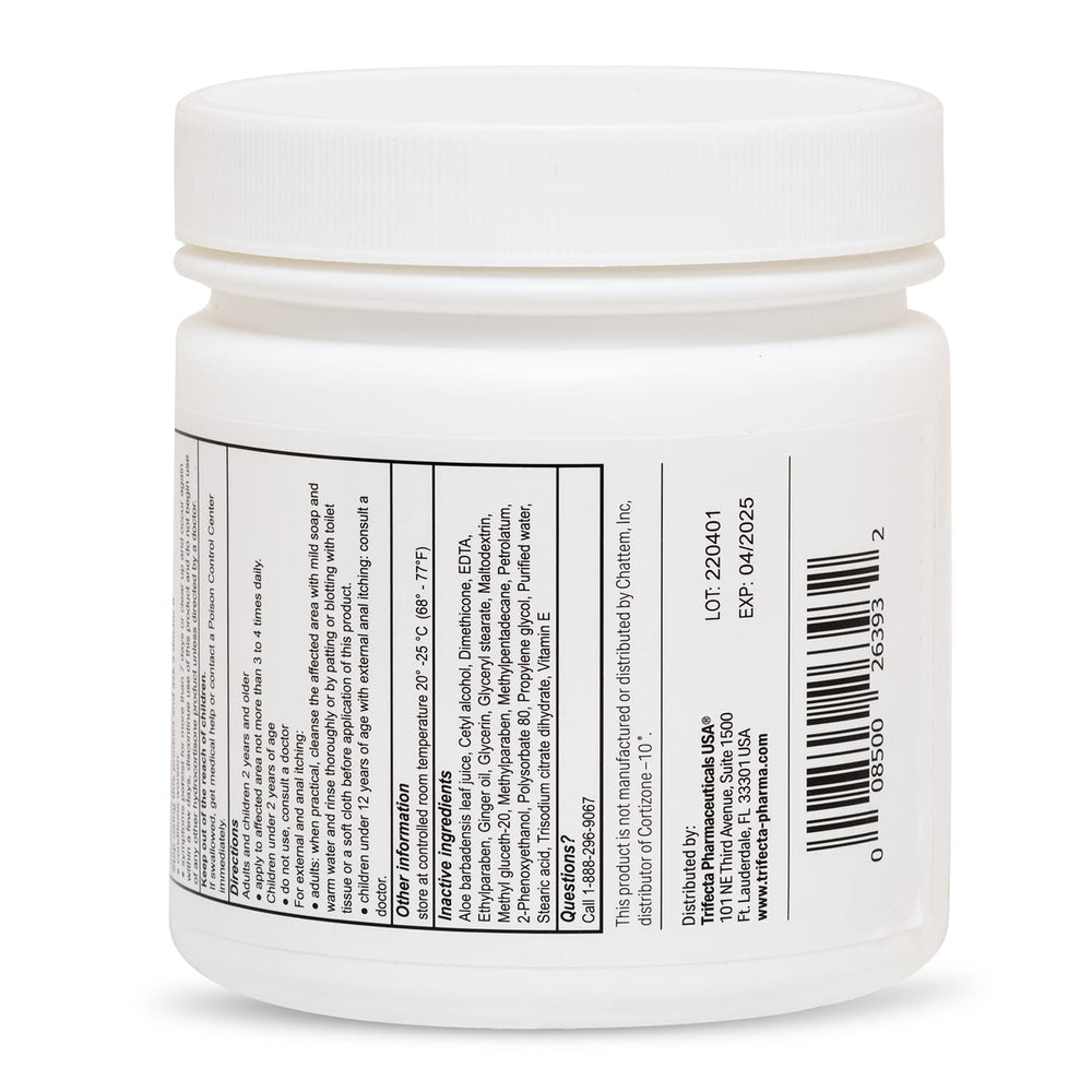 Globe Hydrocortisone cream helps with eczema or dermatitis symptoms.