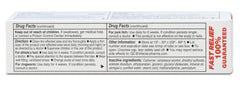 Globe Miconazole product on clean medicine cabinet shelf