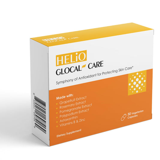 GlocalCare Helio bottle containing capsules