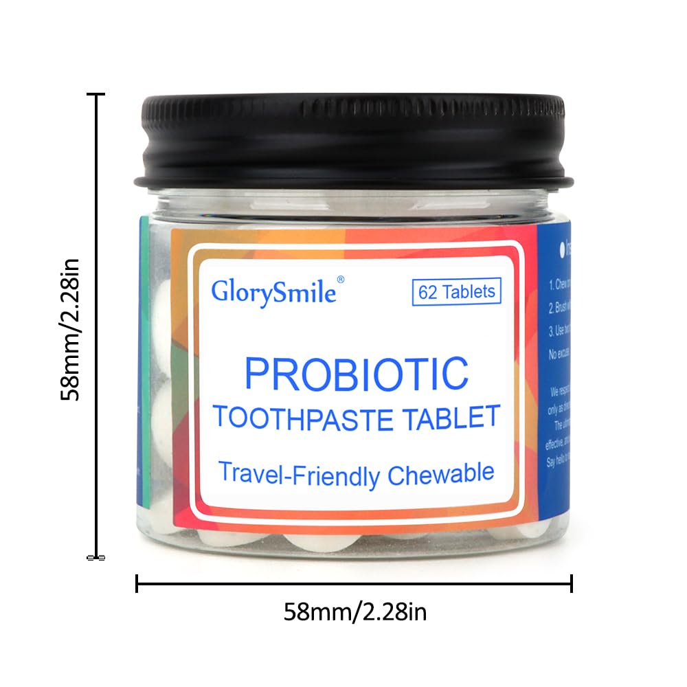 Compact chewable toothpaste tabs for on-the-go oral care