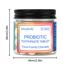 Compact chewable toothpaste tabs for on-the-go oral care