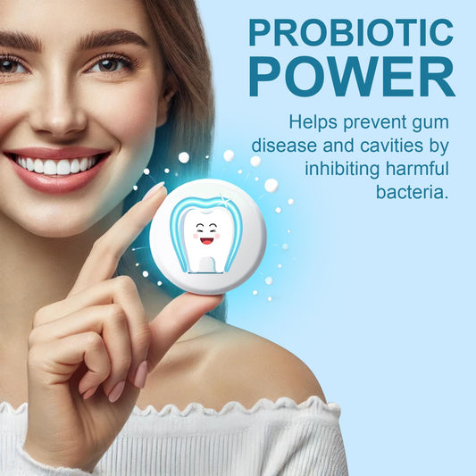 Fluoride-free GlorySmile toothpaste tablets packaging
