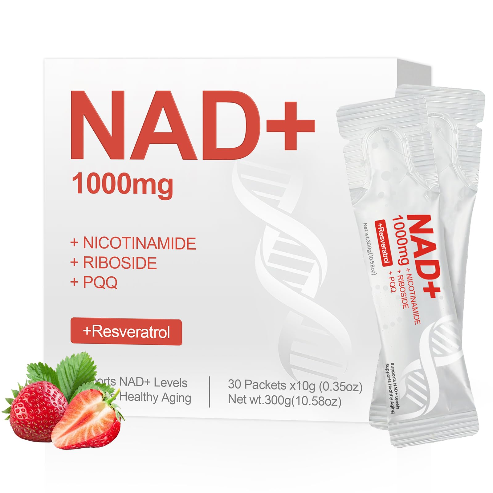 GlossLuxe NAD Liquid bottle and packaging