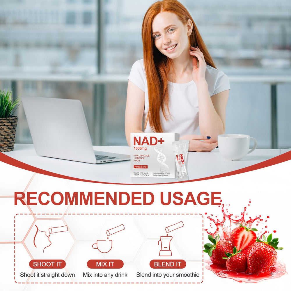 NAD liquid formula with third-party tested ingredients