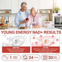 Active adults enjoying improved energy and vitality
