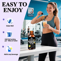GLOVVUUP Magnesium 12-in-1 Complex product image with vegan keto non-GMO badge