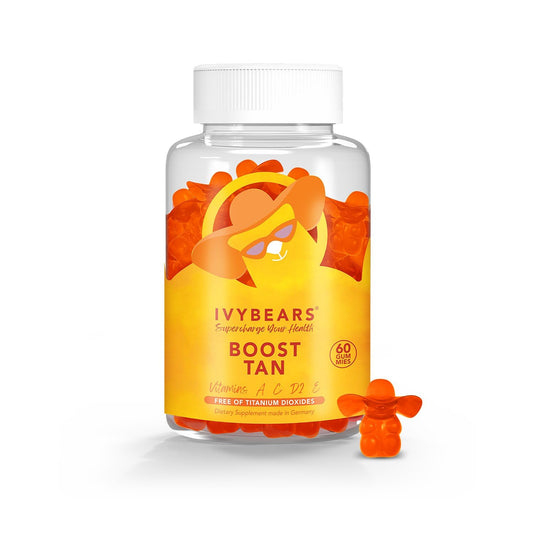 Glow Tanning Gummies 60-pack front view