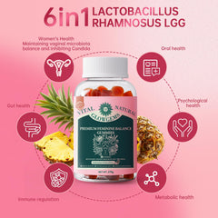 Vitamin C and LGG probiotic ingredients visuals