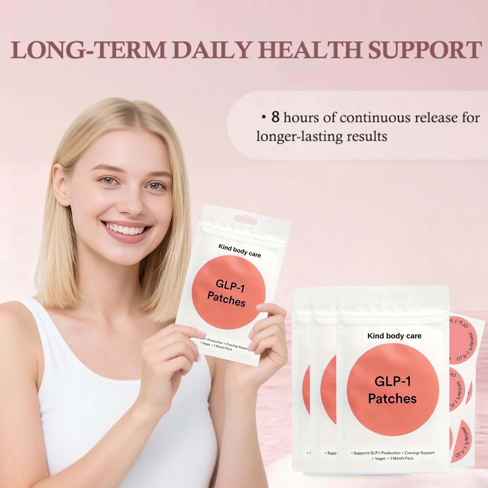 No pills, powders, or complicated routines message