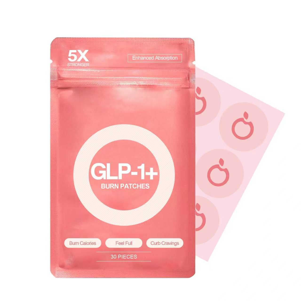 GLP-1 patches for appetite control – 30 count package