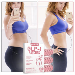 Individual GLP-1 patches shown for daily use