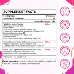 How to take GLP ONE: two capsules daily before meals