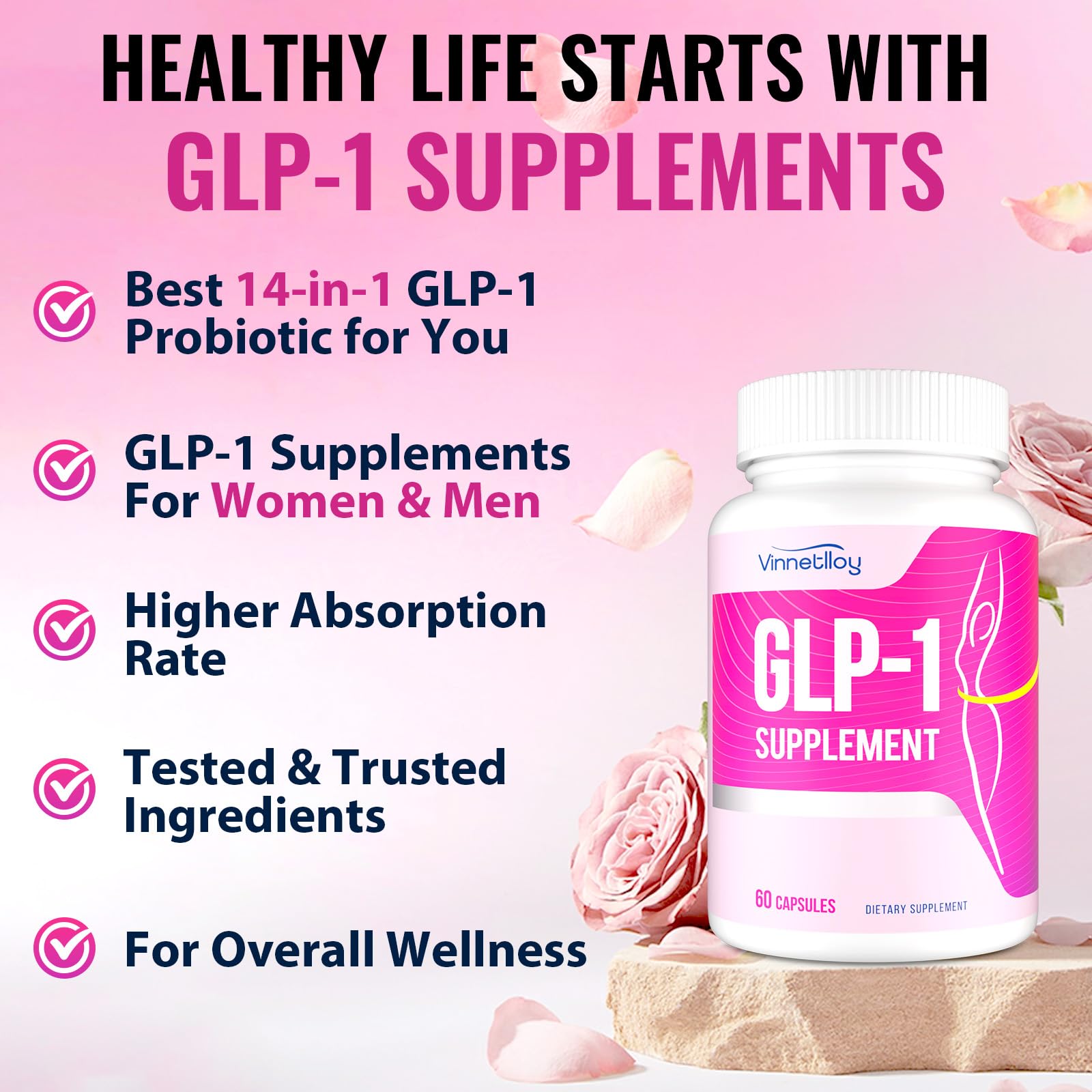 GLP ONE supports gut health and overall well-being