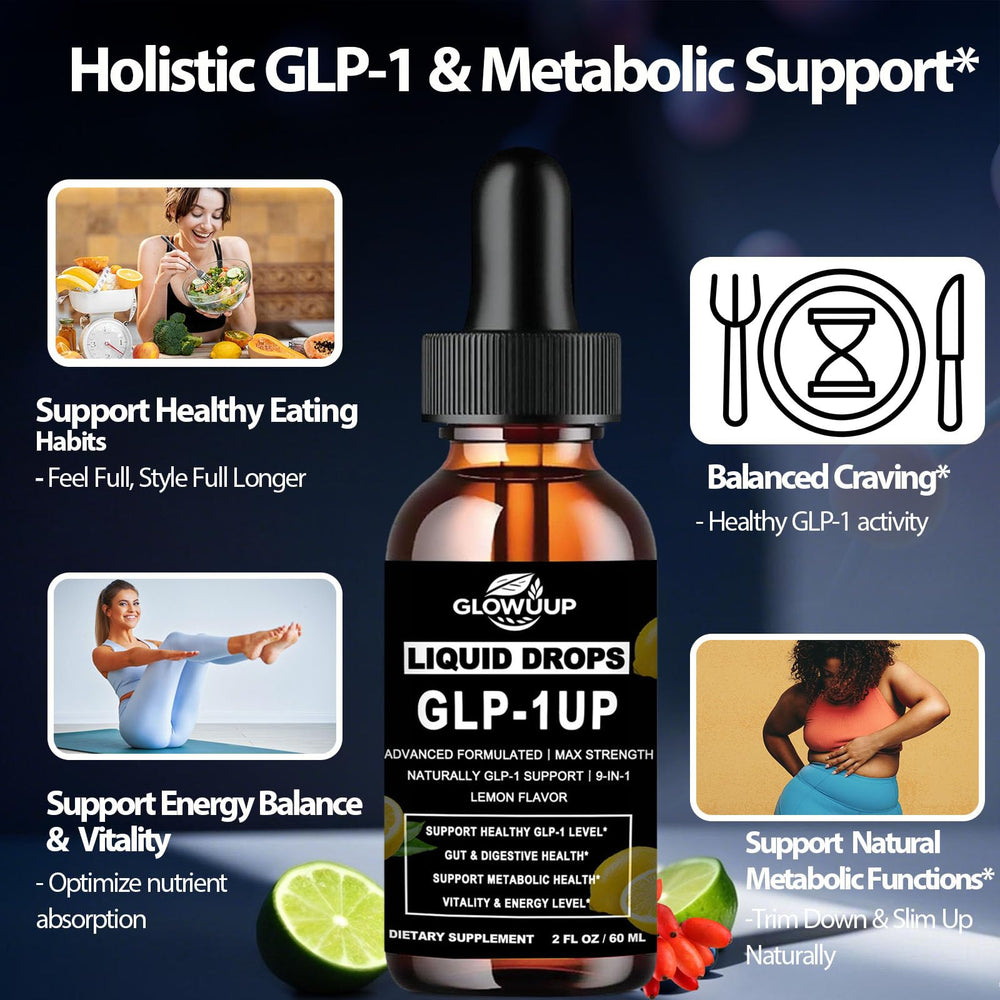 Liquid GLP-1 with 6x stronger absorption than capsules.