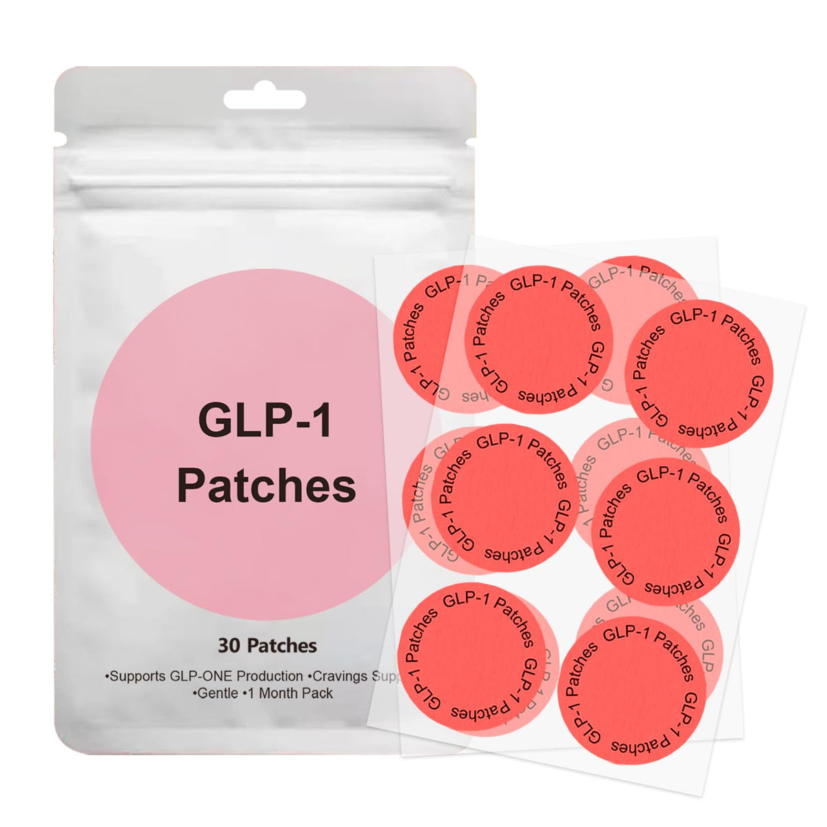 GLP-1 patches packaging and box