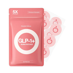 30-pack GLP-1 patches in resealable packaging