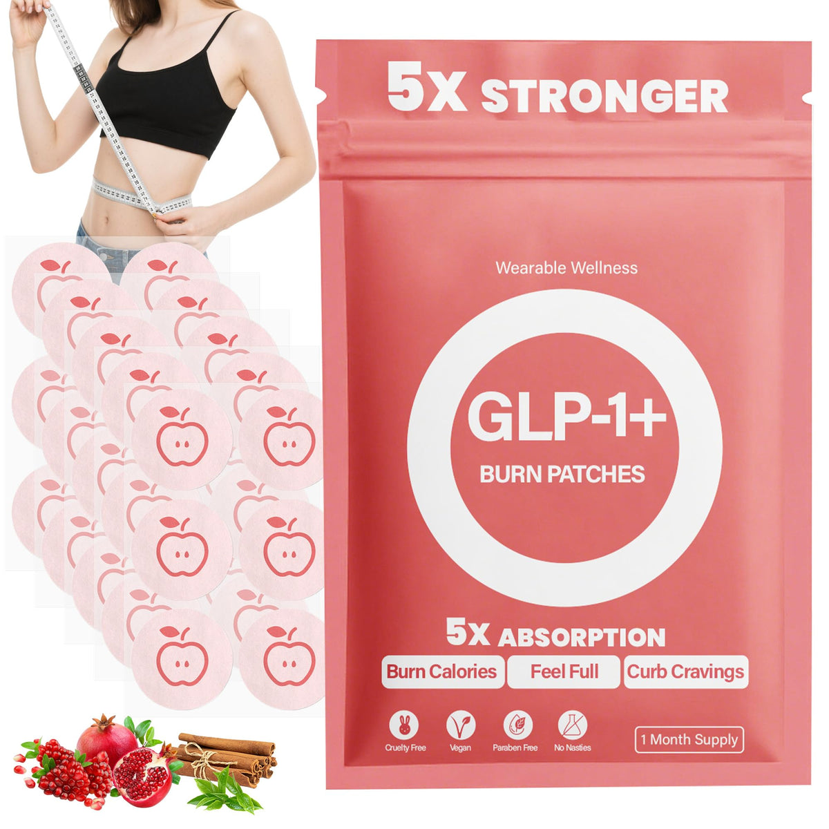 GLP1 Patches packaging