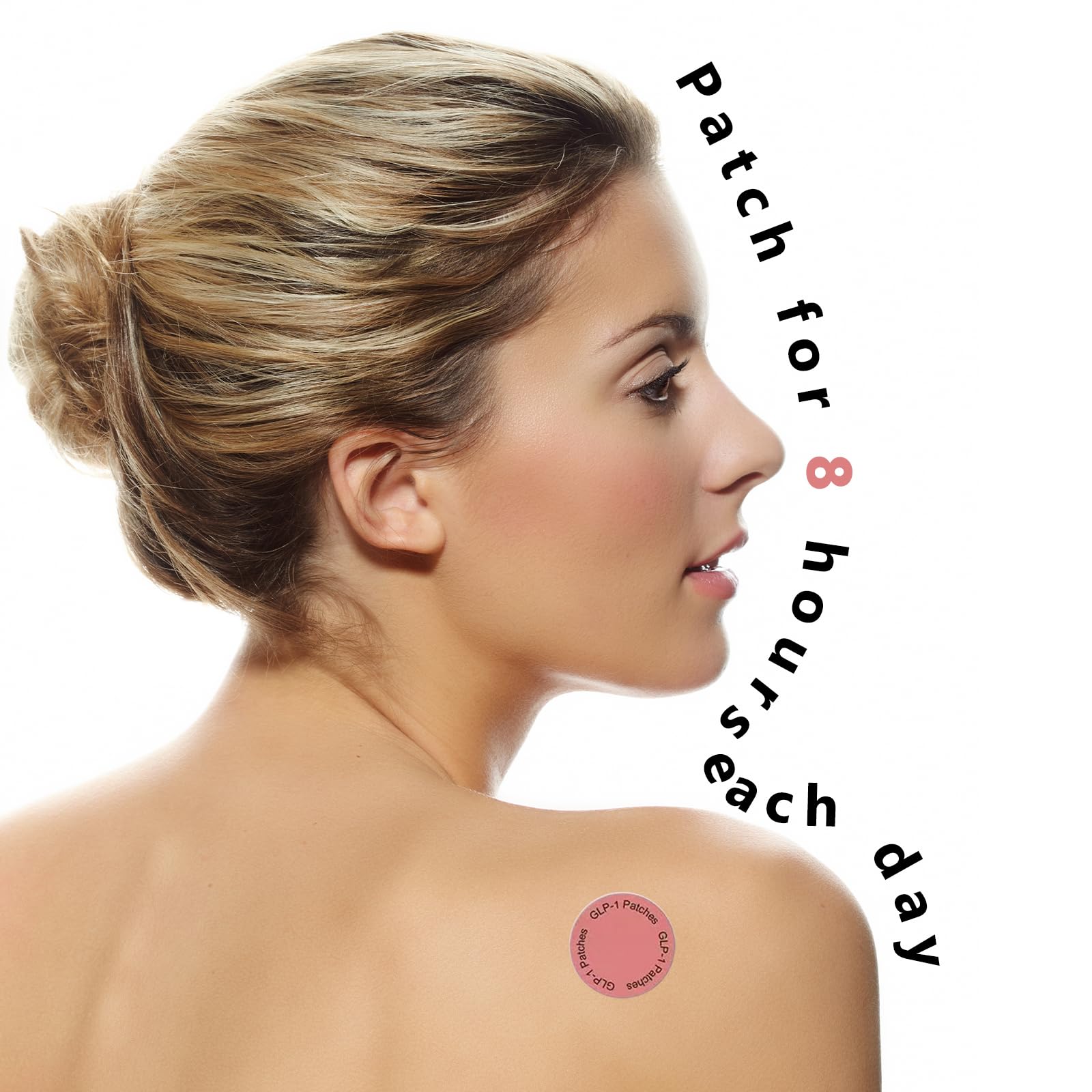 Vegan GLP patches with plant extracts and natural ingredients