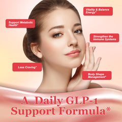 GLP-1 Probiotic Gummies packaging and bottle