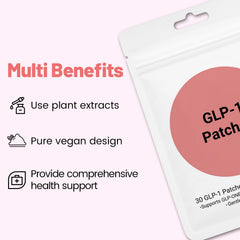 Applying GLP-1 Wellness Patch to skin on various body parts