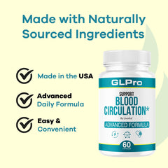 GLPro label front with product name and details