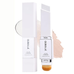 GLSFACE Color Changing Foundation Stick packaging with dual-end design for easy on-the-go touch-ups.