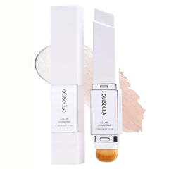 GLSFACE color changing foundation stick adapts to skin tone for natural matte finish