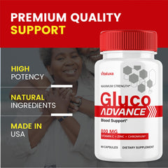 Gluco Advance 120 count bottle