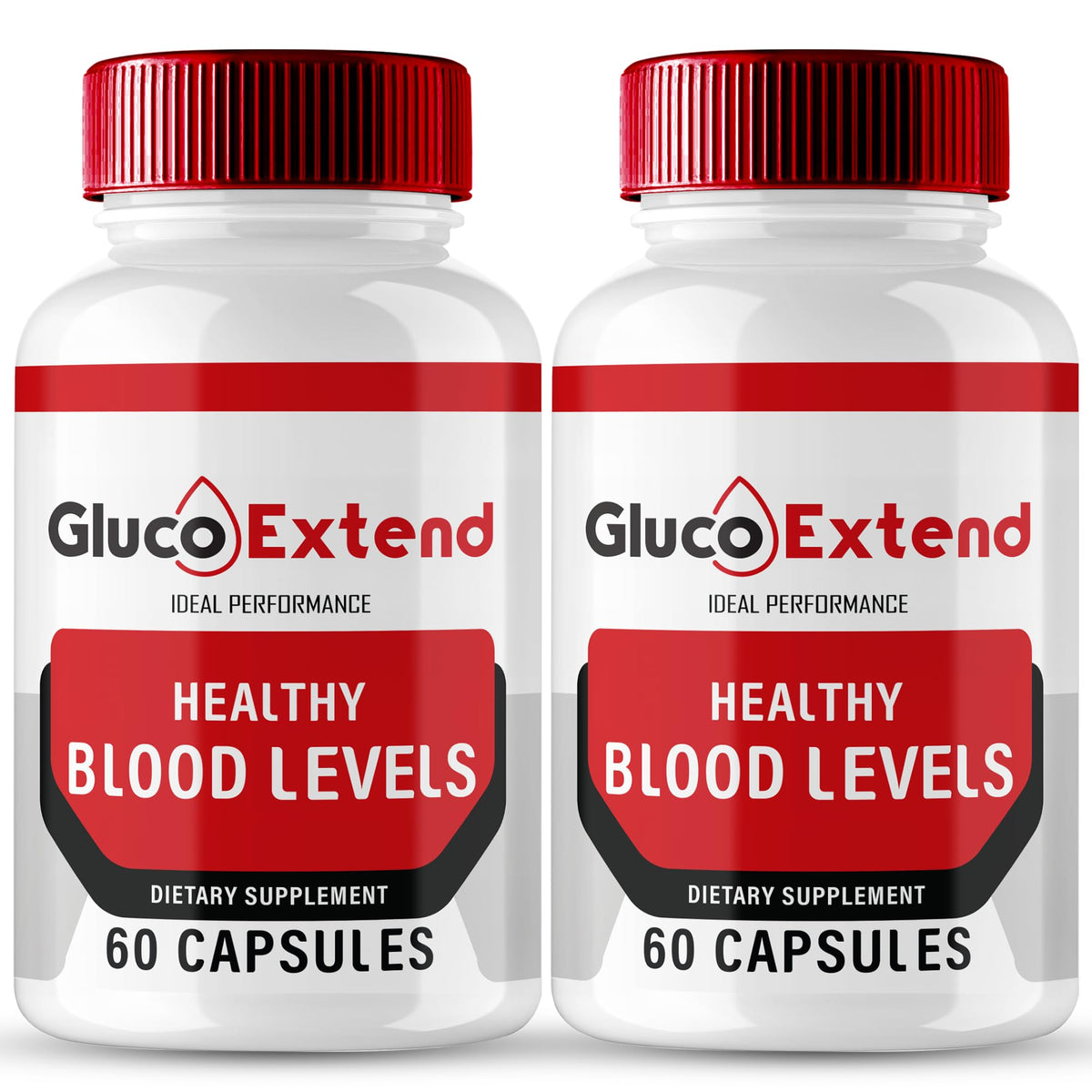 Gluco Extend Capsules bottle - front view