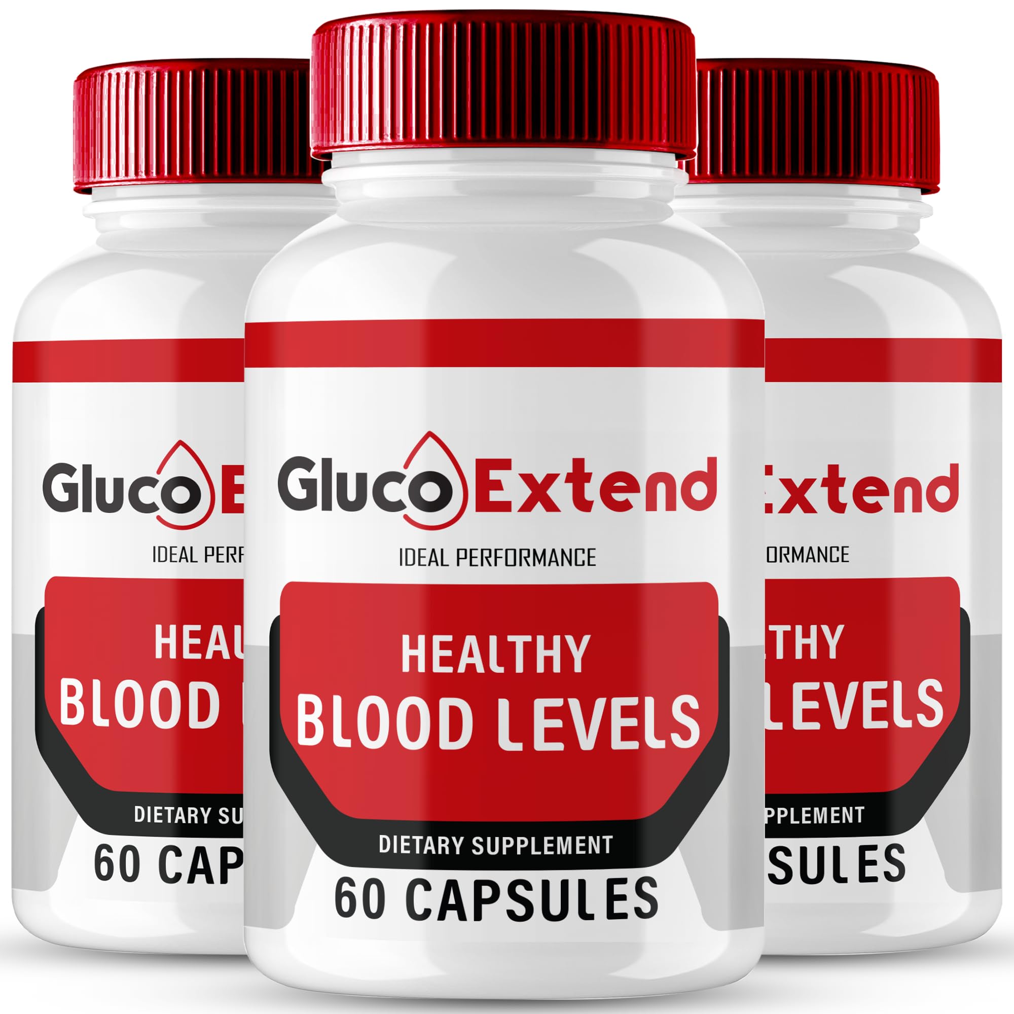 Gluco Extend Capsules bottle – front view
