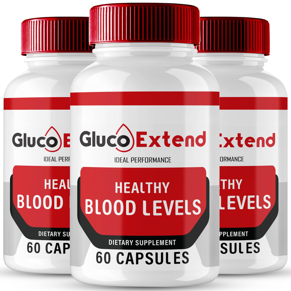 Gluco Extend Capsules bottle – front view