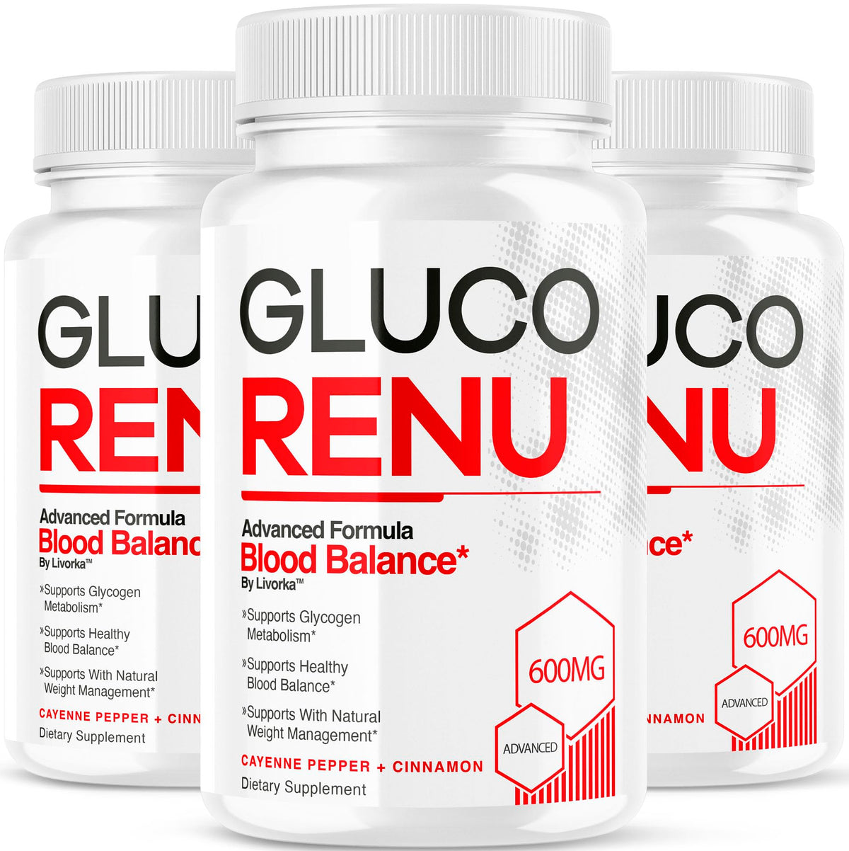 Gluco Renu 3-Pack capsules main product image