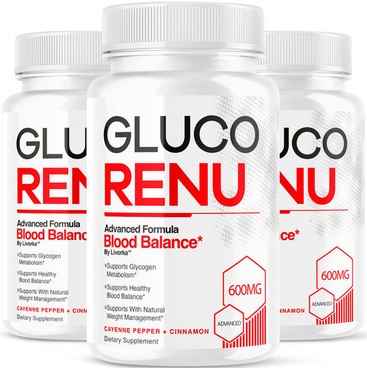 Gluco Renu 3-Pack capsules main product image
