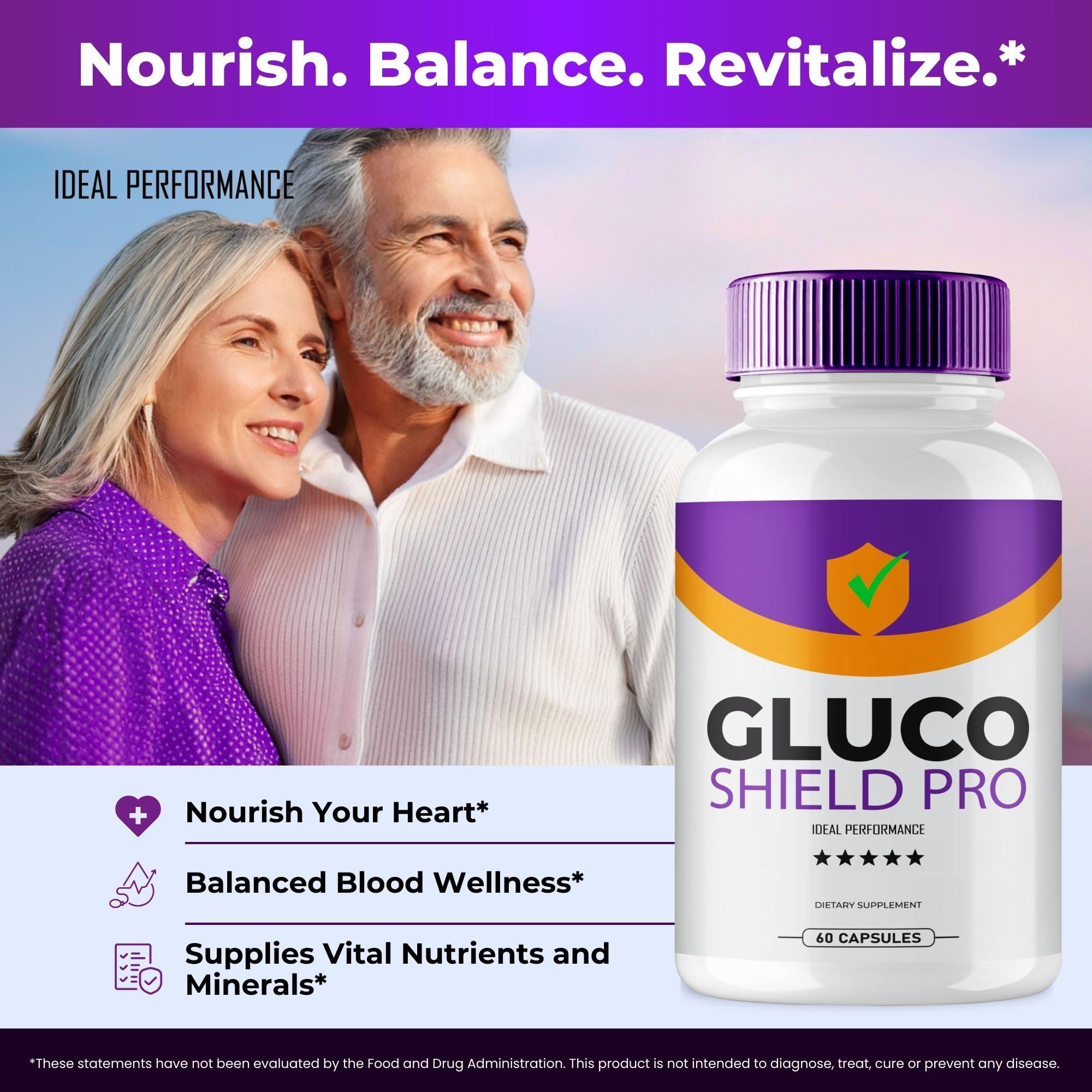 Close-up view of Gluco Shield Pro capsules
