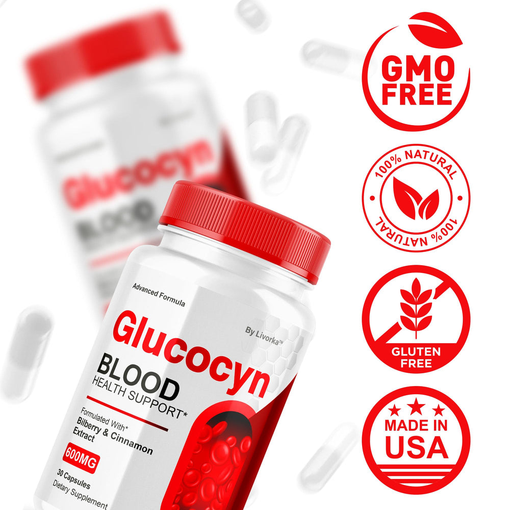 Close-up of Glucocyn capsules