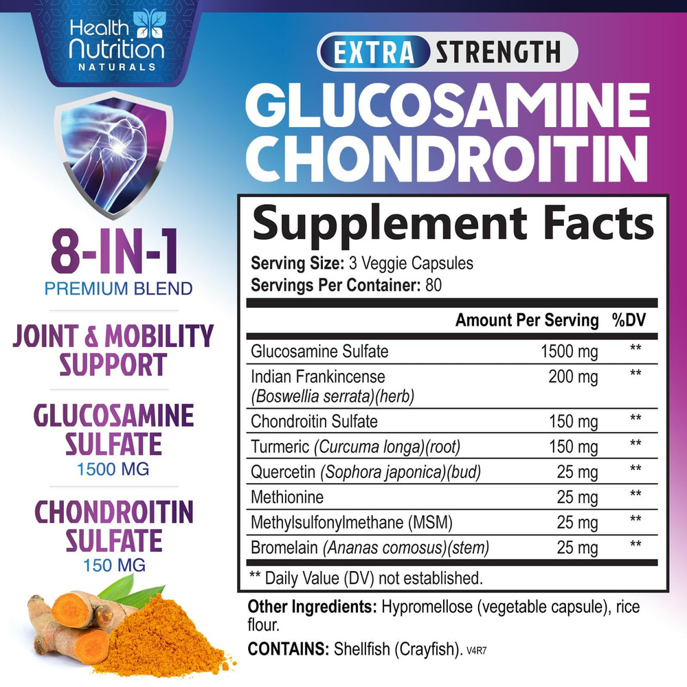 Glucosamine Chondroitin 2100mg capsules