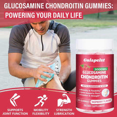 Glucosamine chondroitin gummies with MSM and elderberry