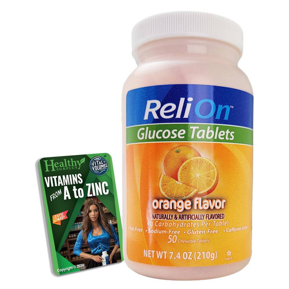 Healthy Surplus glucose tablets 50-chewable pack