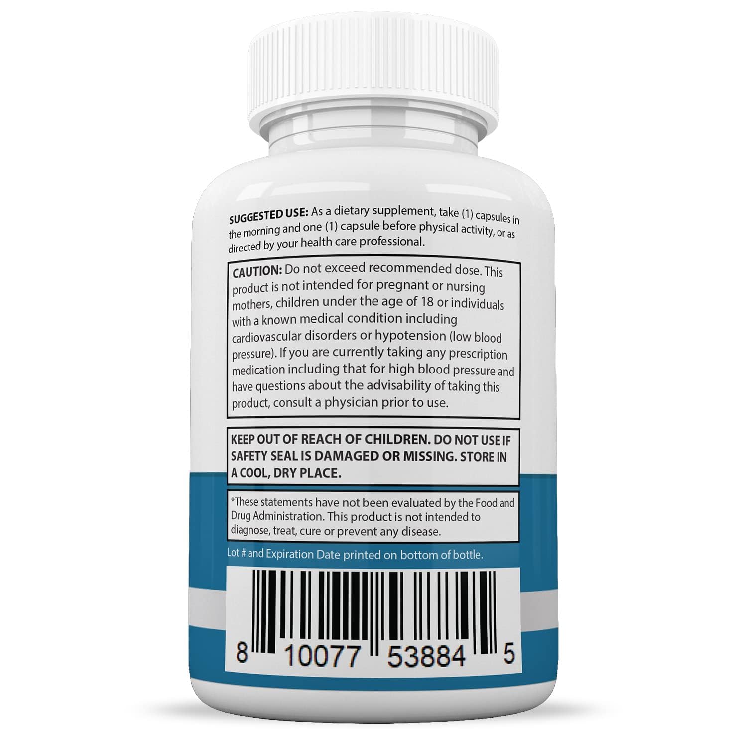 Dosage instructions for Glucotrust Max 1295MG