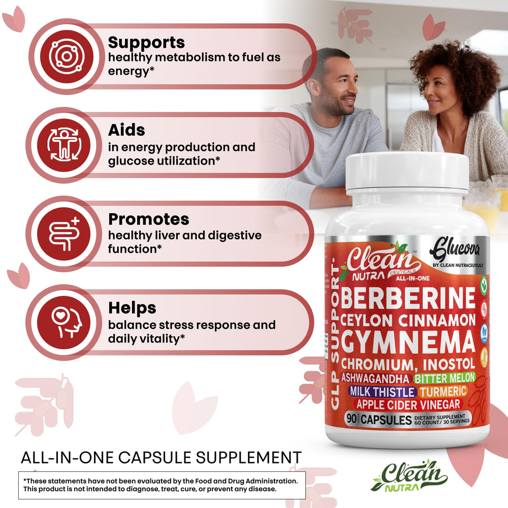 Turmeric and Apple Cider Vinegar in Glucova formula