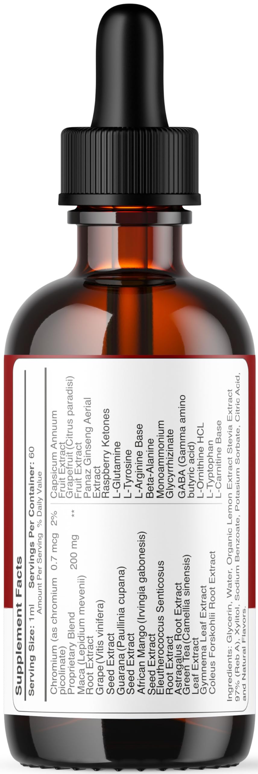 1 month supply of Glucovita Pure Drops