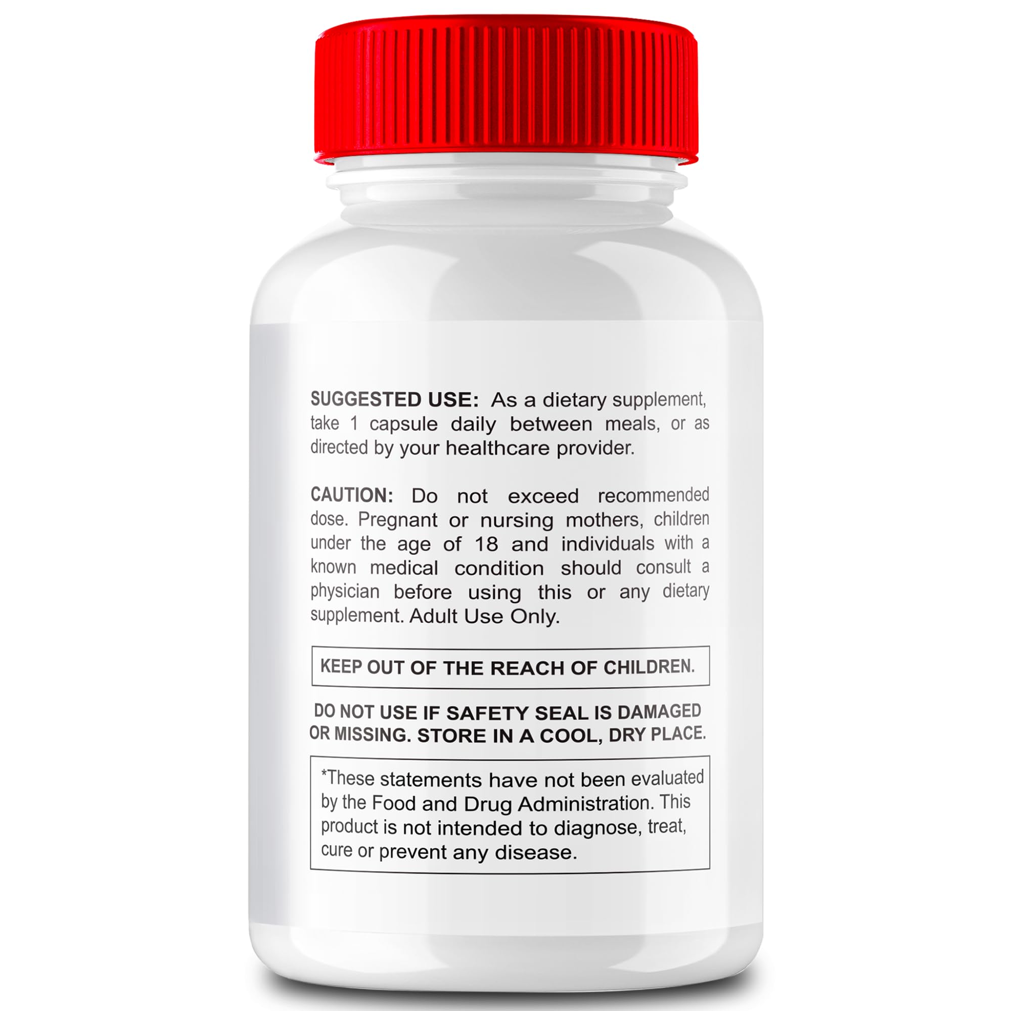 Glucozen health & wellness capsules bottle