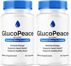 GlucoPeace Capsules bottle front view