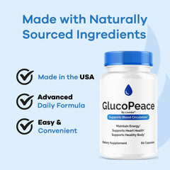 Graphic of GlucoPeace ingredients