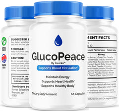 GlucoPeace label details and ingredients