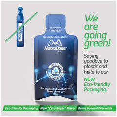 GlutaDose easy-to-take liquid supplement on-the-go use.