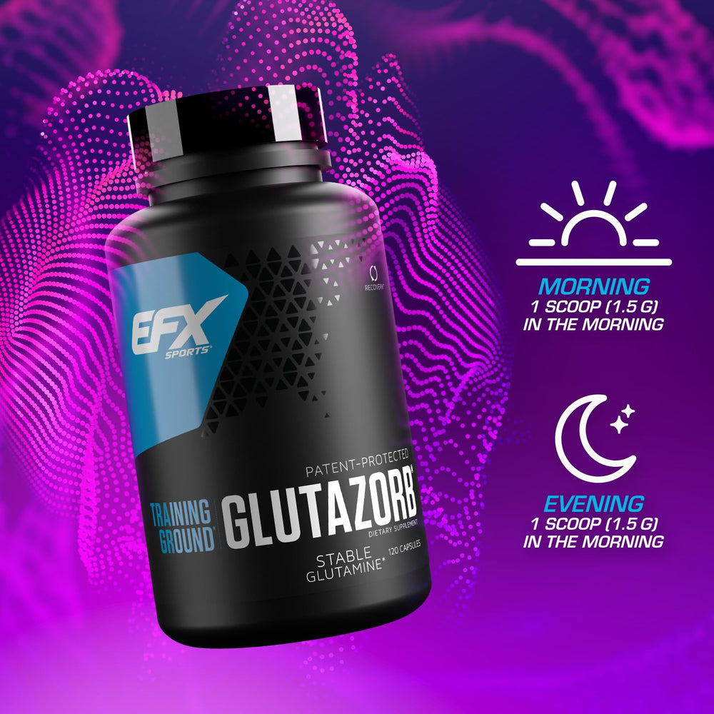 Glutazorb ingredient label highlighting vegan formulation