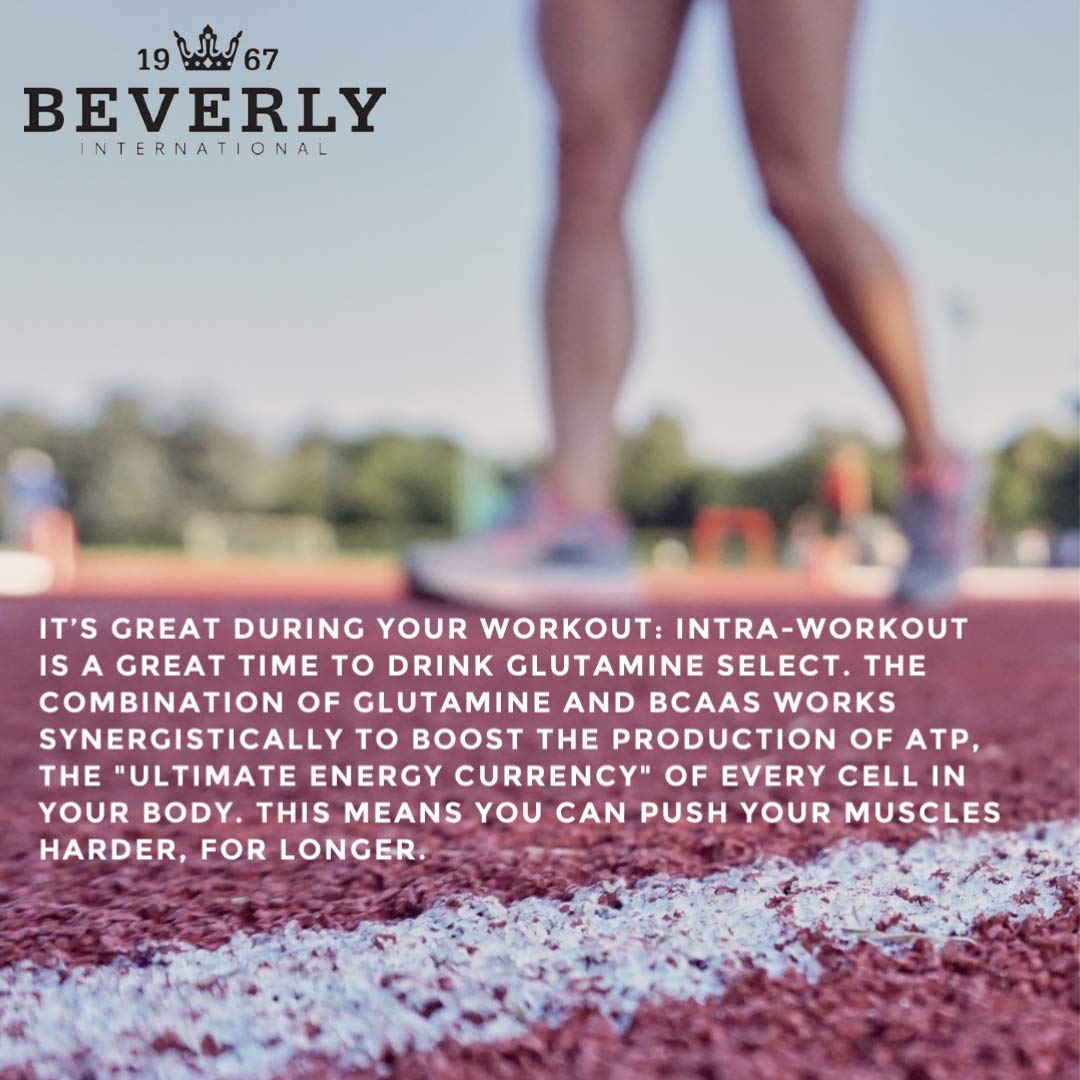 Zero sugar Glutamine Select with wild berry flavor